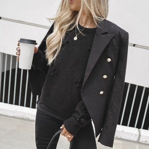 NEW! DECJUBA Carly Blazer - Black Sz US 6 (AU 10)